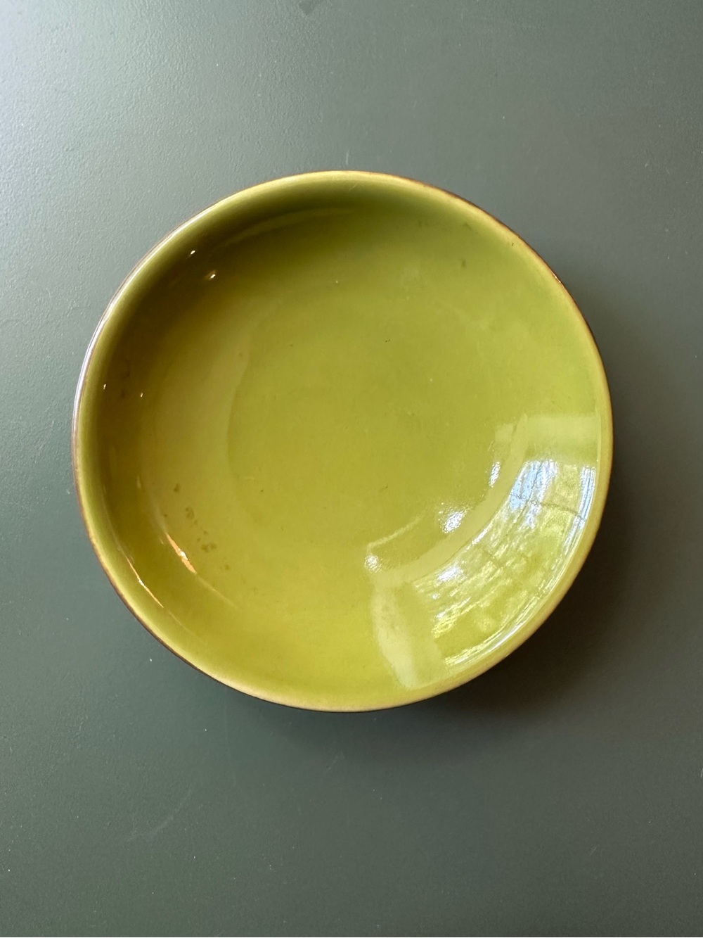 Harry and David • ceramic ring or salt bowl • pottery